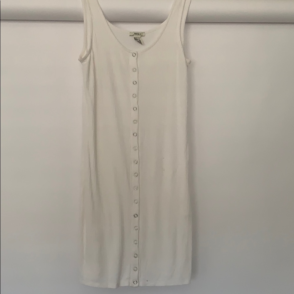 Off White Tshirt Dress